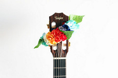 Ribbon lei for guitar (hand made)